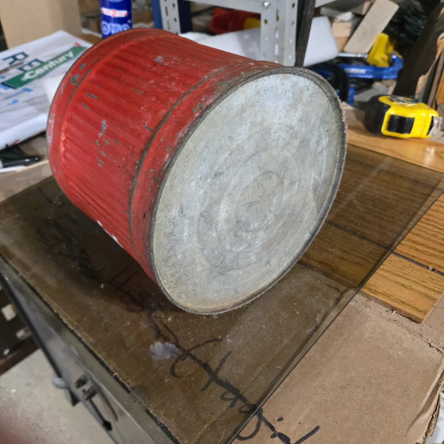 Antique gas can - photo 4