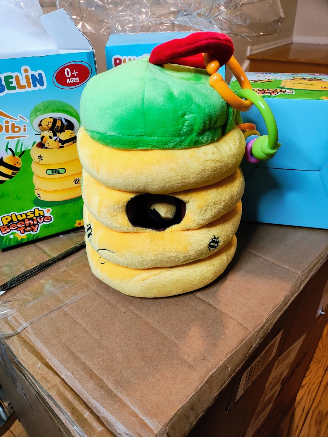 Bumbelin Plush Beehive Baby Toy - photo 5