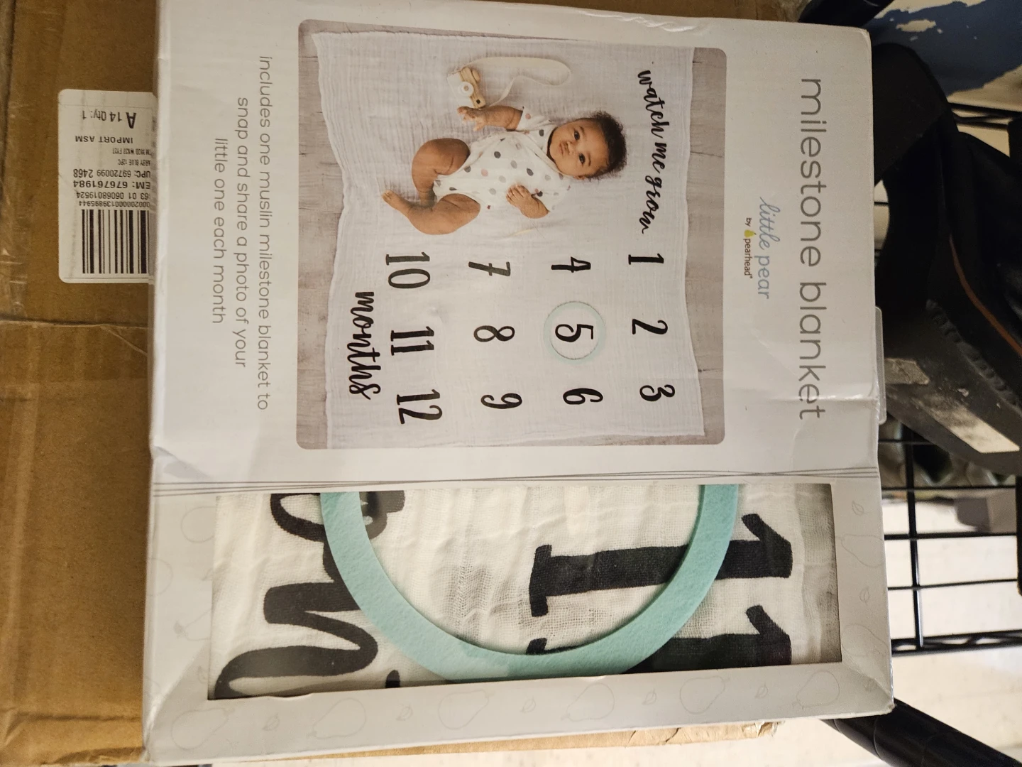 Little Pear by Pearhead Milestone Blanket - photo 2