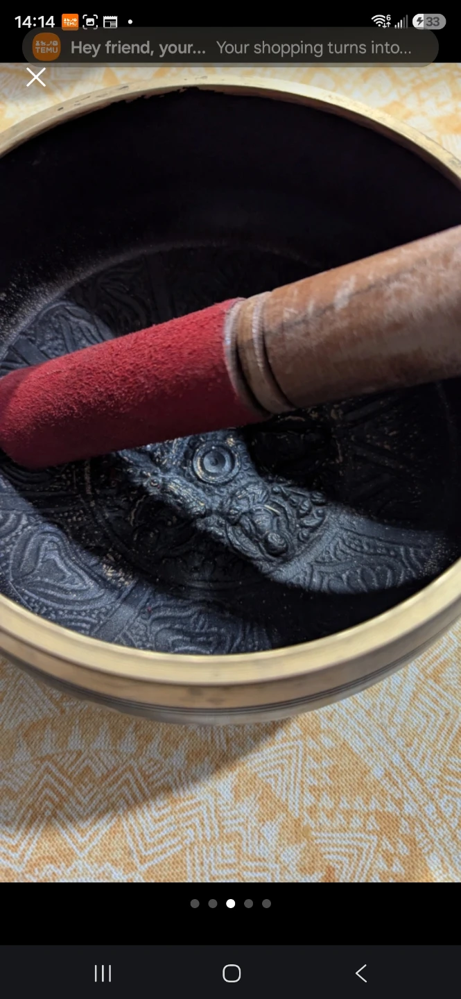 Tibetan Singing Bowl Set - photo 3