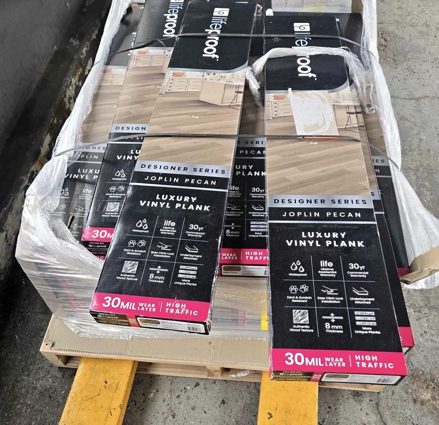 Lifeproof Joplin Pecan 30mil Luxury Vinyl Plank Flooring - photo 4