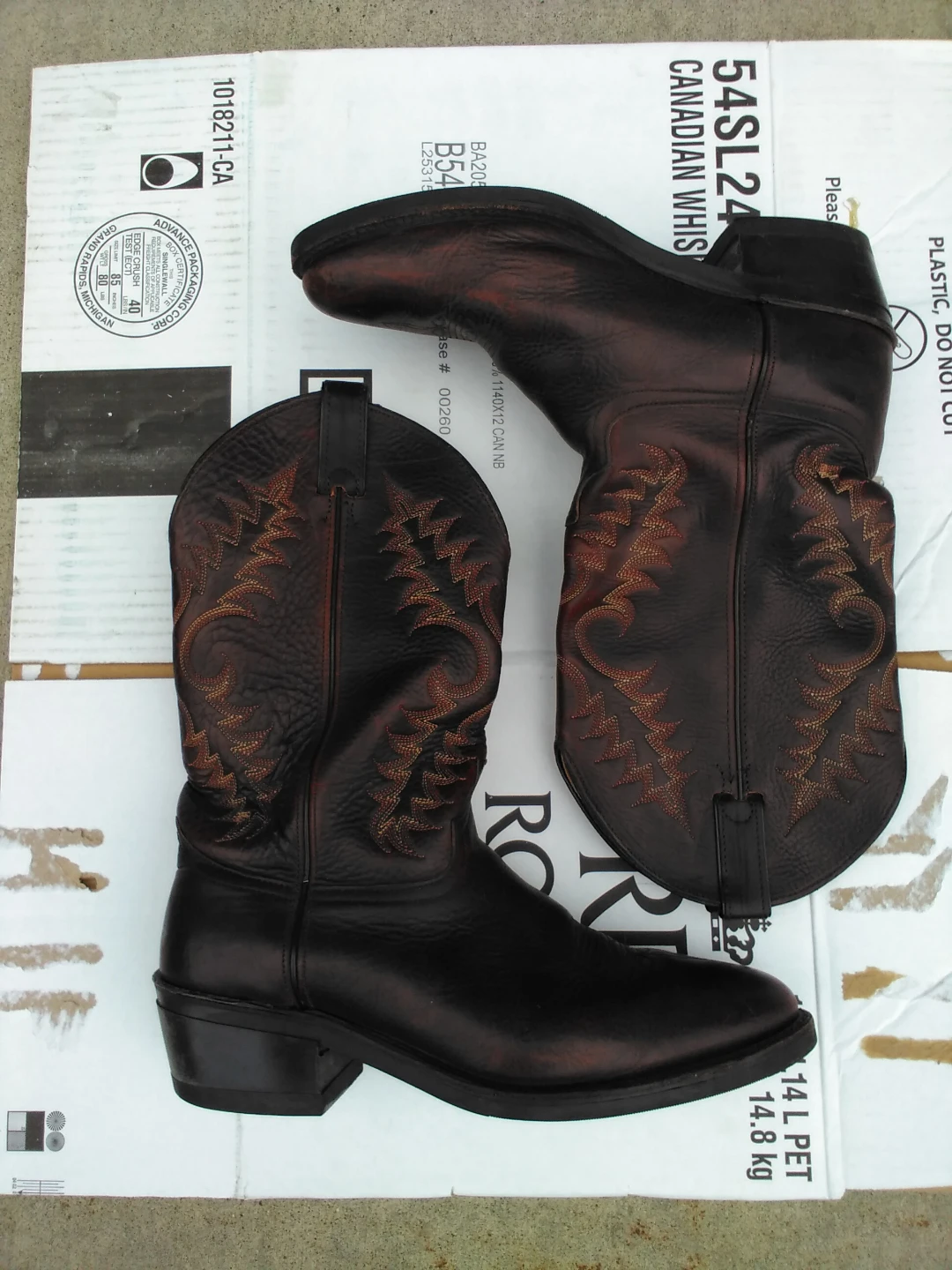 Cowboy Boots X 2 Men's Size 11 - photo 2