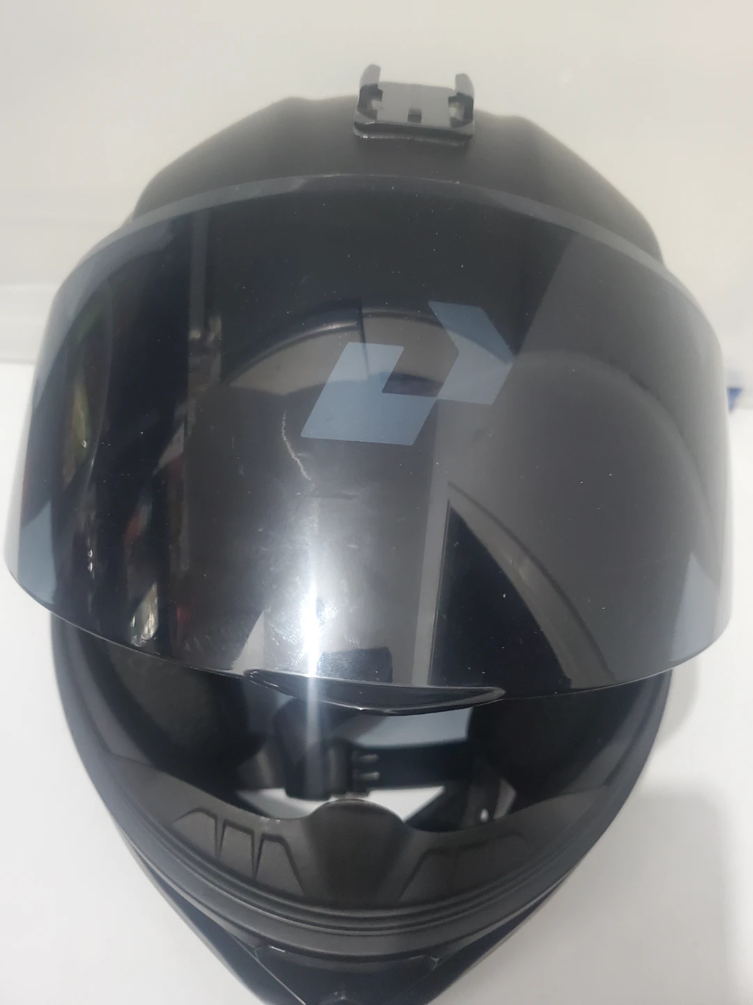 Black Full Face Motorcycle Helmet - photo 2