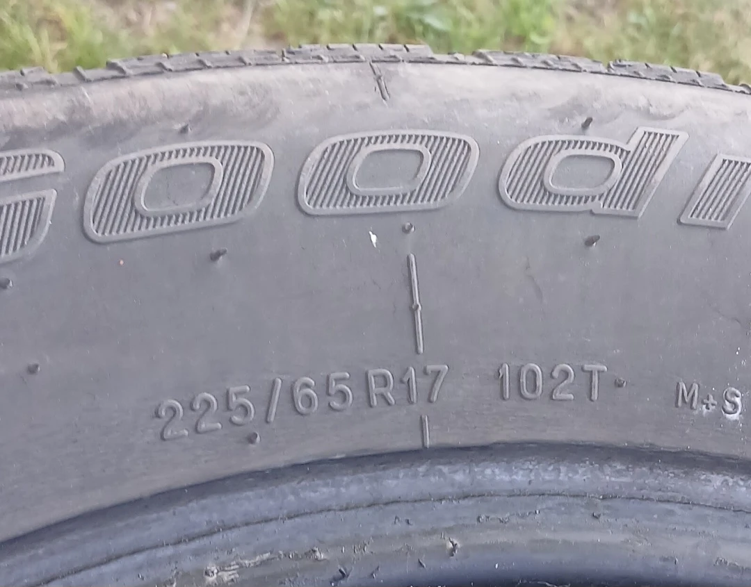 6 BFGoodrich Winter Tires 225/65 R17 - photo 2