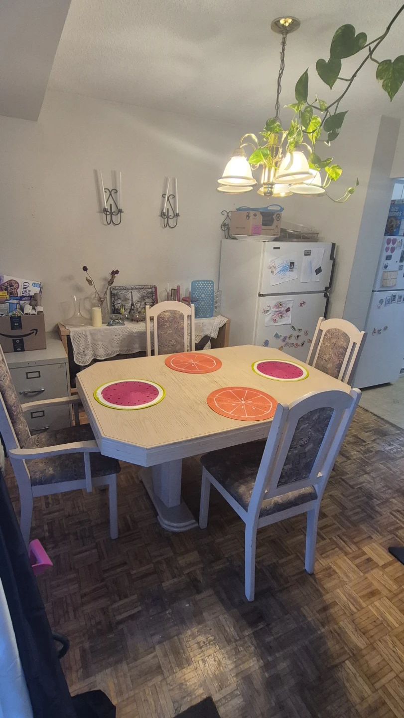 Dining Chair with Upholstered Seat and Back