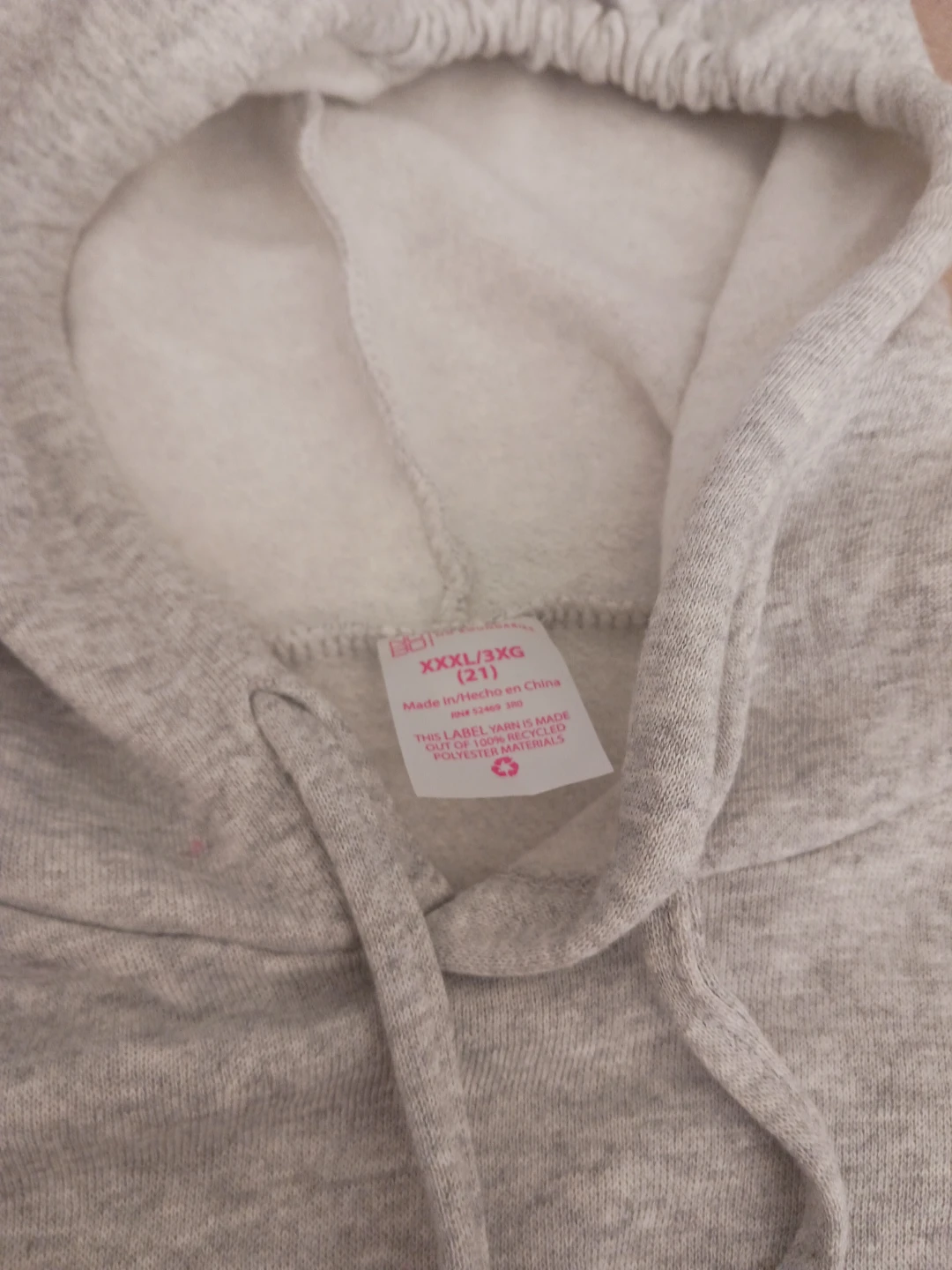 No Boundaries LOVE Hoodie Gray - photo 3