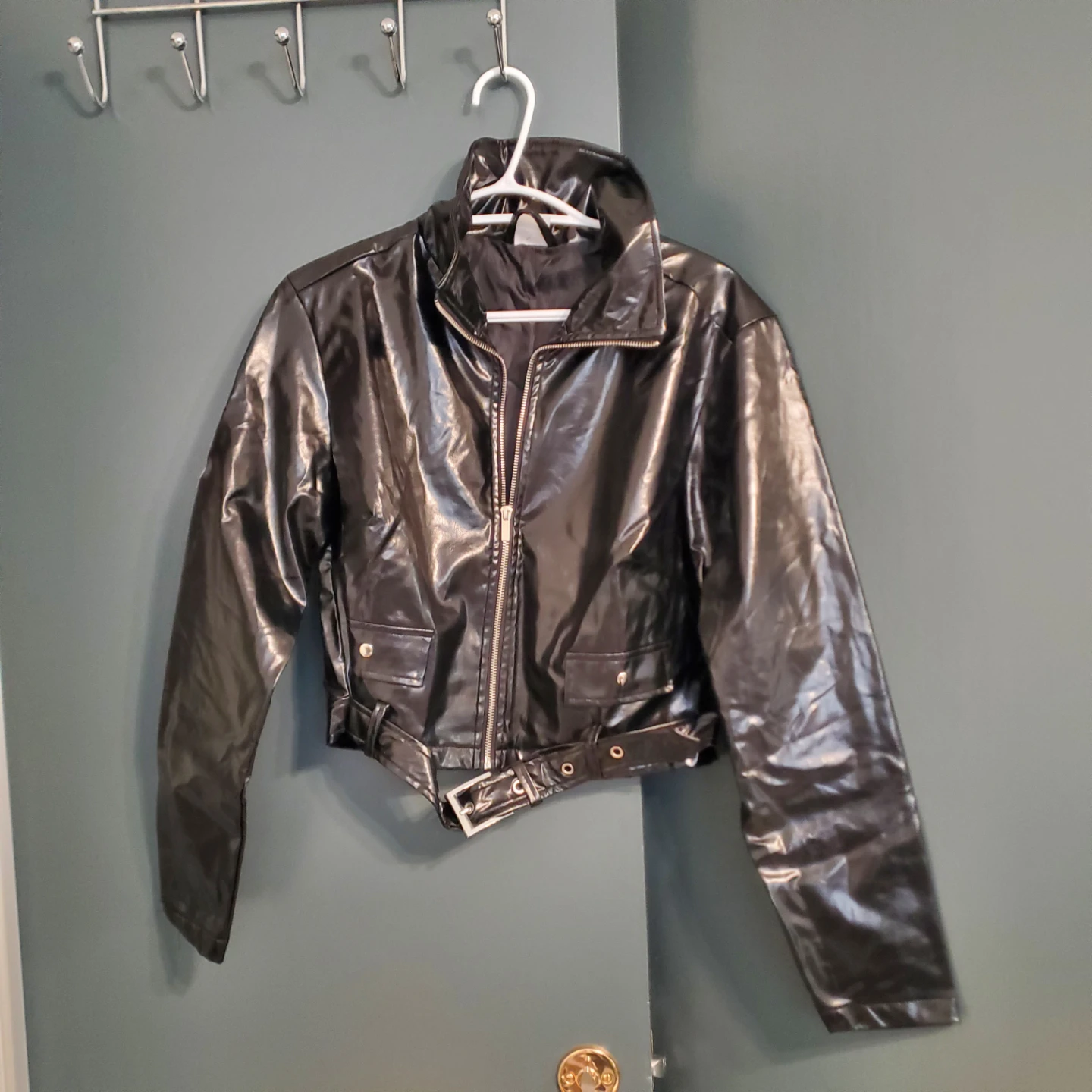 Chucky Faux Leather Jacket