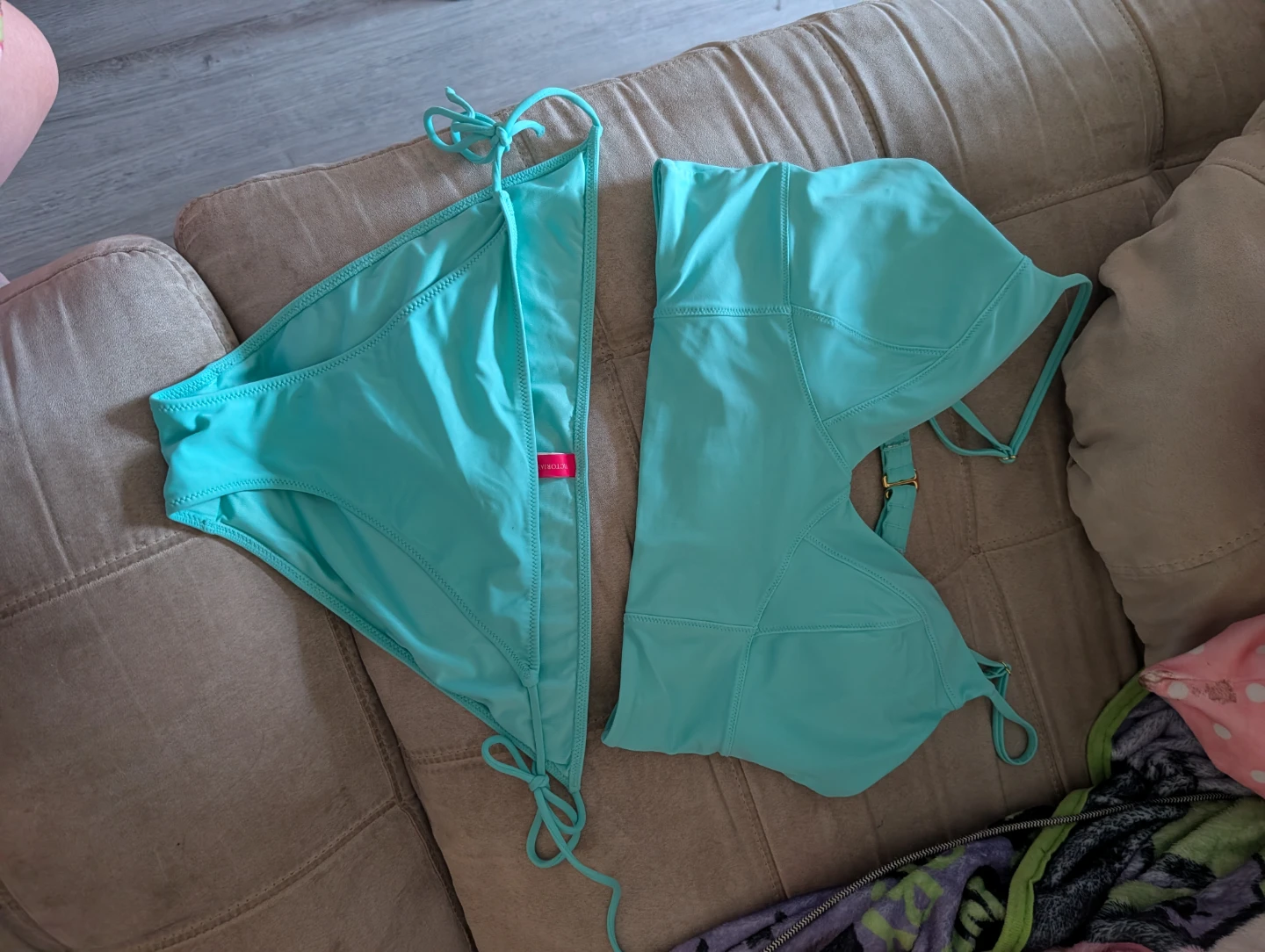 Victoria's Secret Turquoise Bikini Set