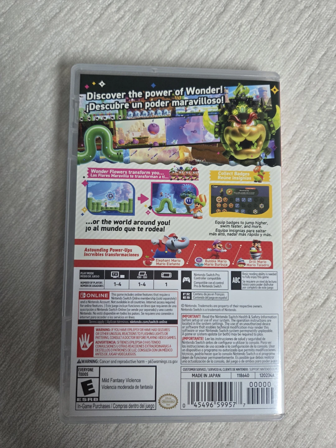 Super Mario Bros. Wonder for Nintendo Switch - photo 2