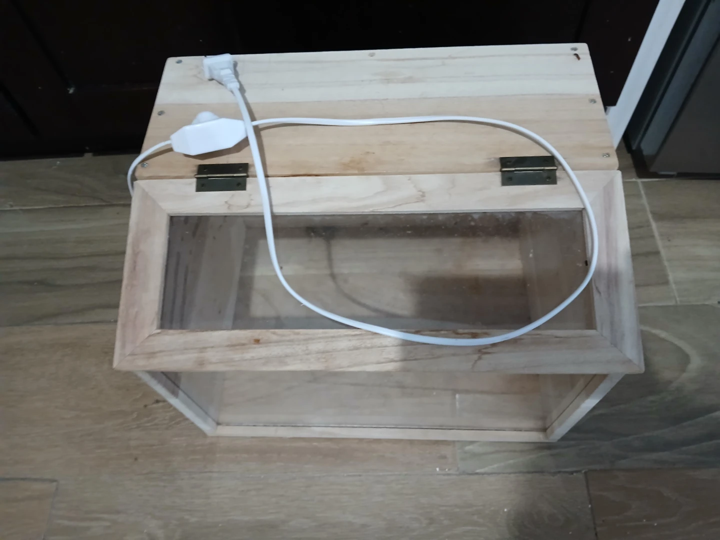 Wooden Enclosure with Integrated Light - photo 2