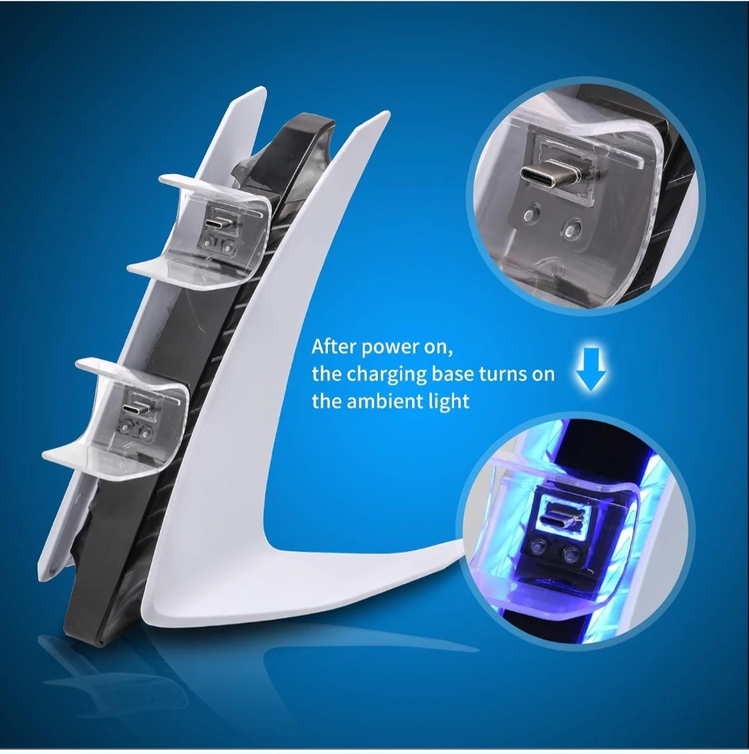 Dobe Charging Dock for PS5 Controllers - photo 3