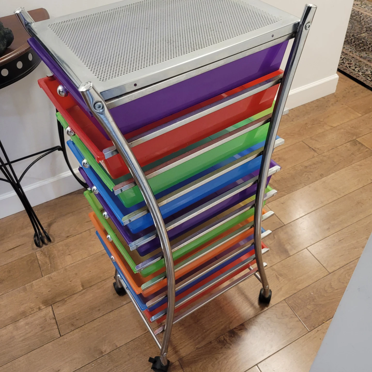 9-Drawer Rolling Storage Cart - photo 2