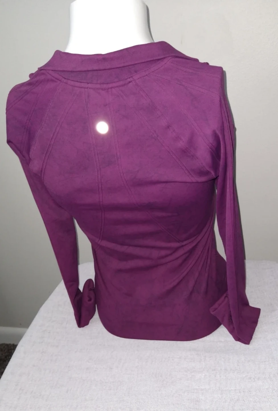 Lululemon Define Jacket in Marbled Plum Size X Small (2) - photo 3