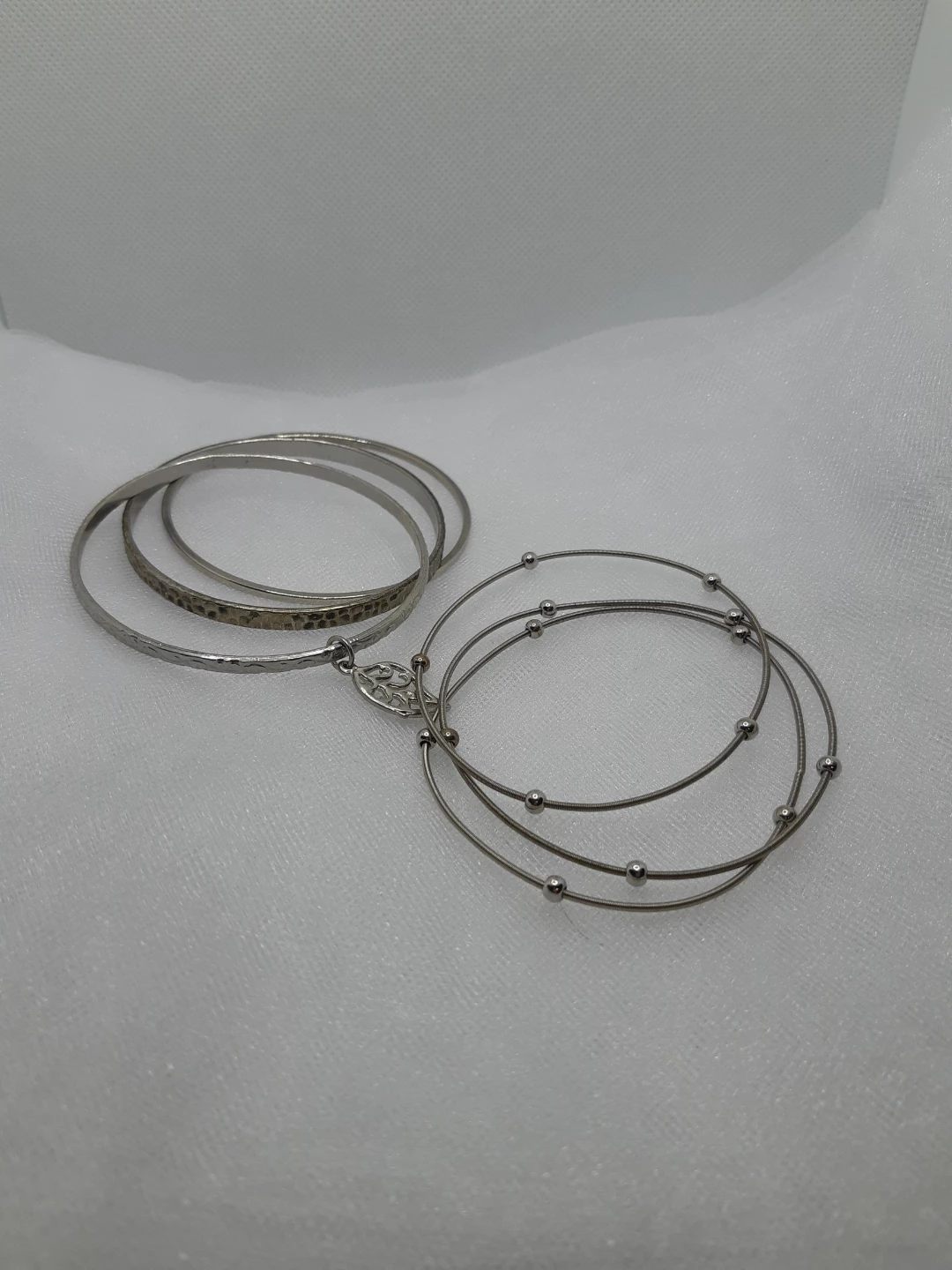 Silver Tone Bracelet set - photo 3
