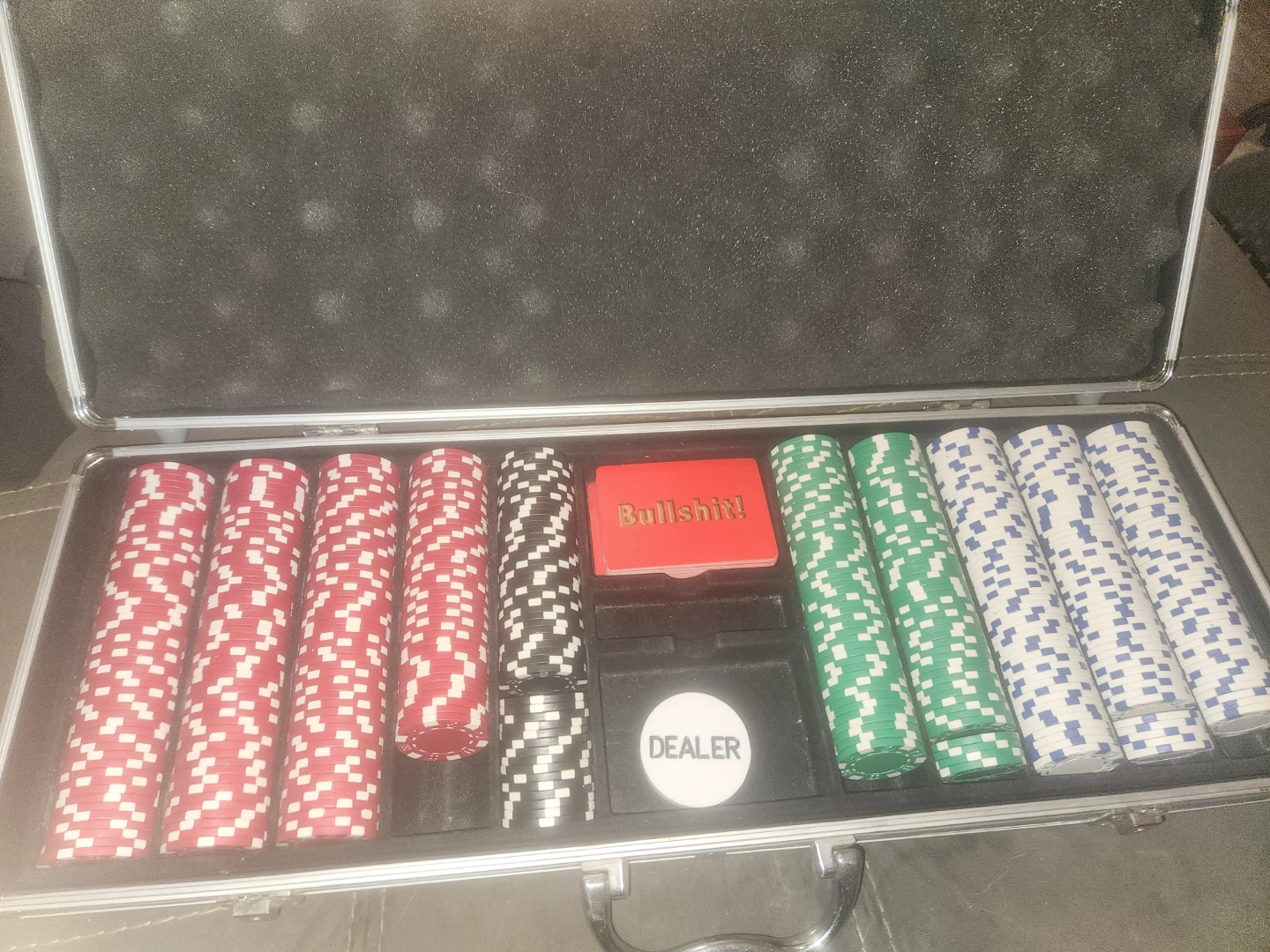 Poker Chip Set in Aluminum Case - photo 2