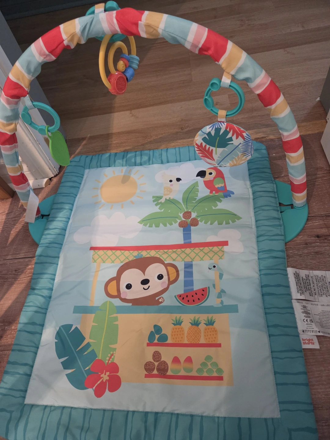 Bright Starts baby play gym and sensory book - photo 4