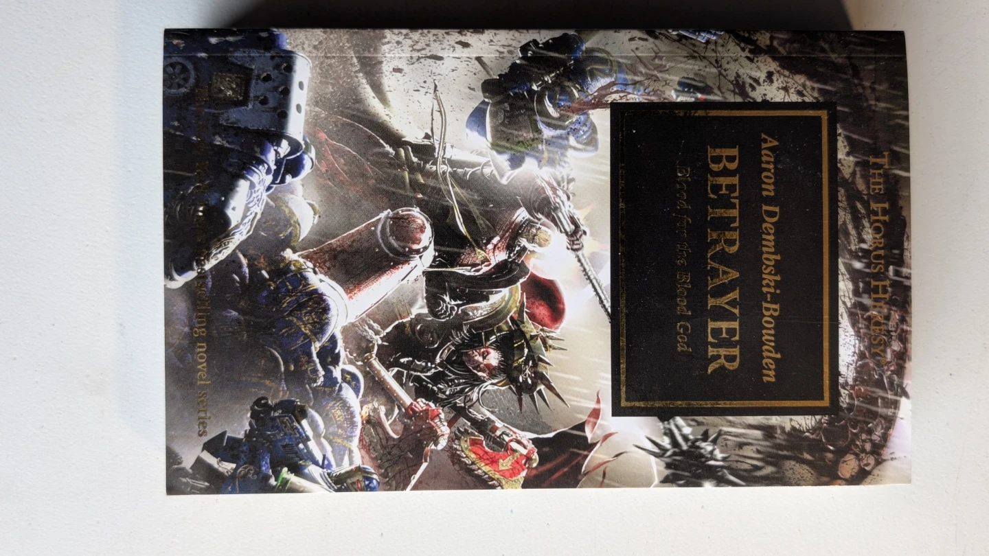Betrayer - The Horus Heresy by Aaron Dembski-Bowden, Book 24
