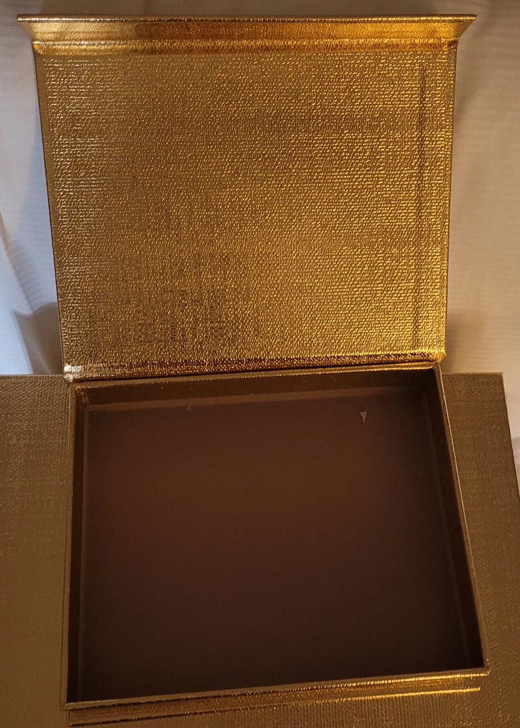 Set of 3 Decorative Gold Boxes - photo 3