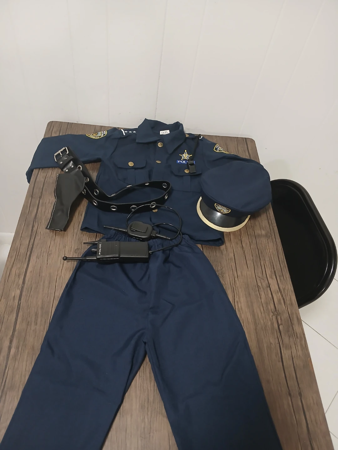 Dress Up America Kids Police Costume Set
