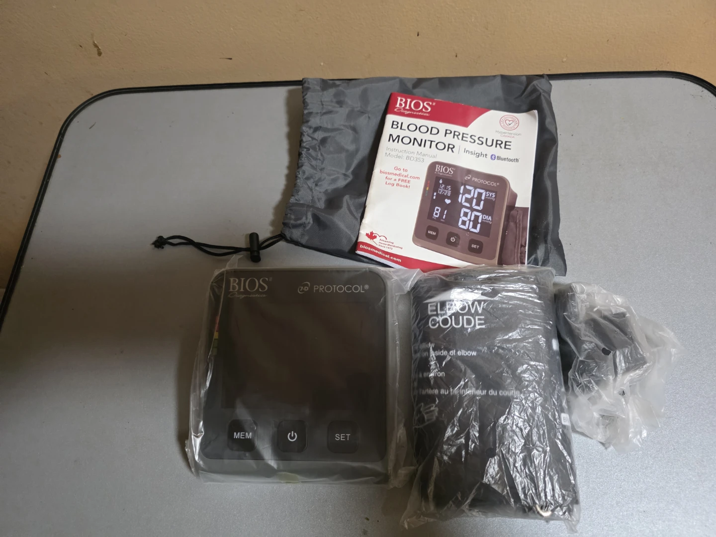 BIOS Diagnostics Blood Pressure Monitor BD353