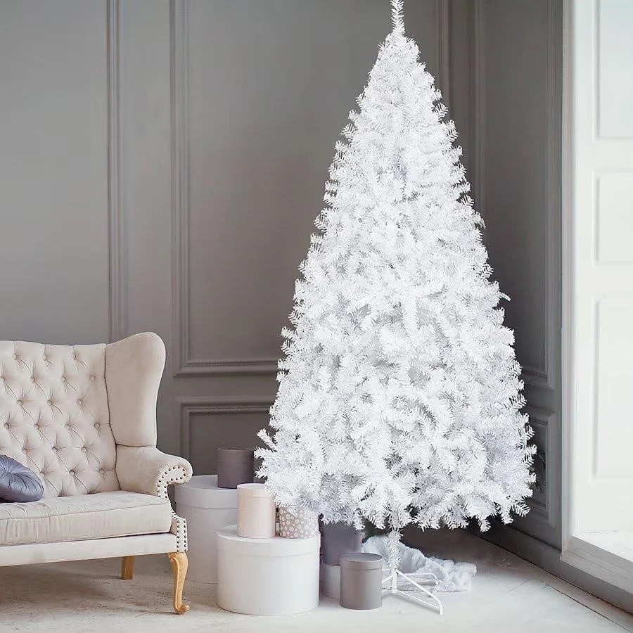 6ft White Artificial Christmas Tree - photo 2