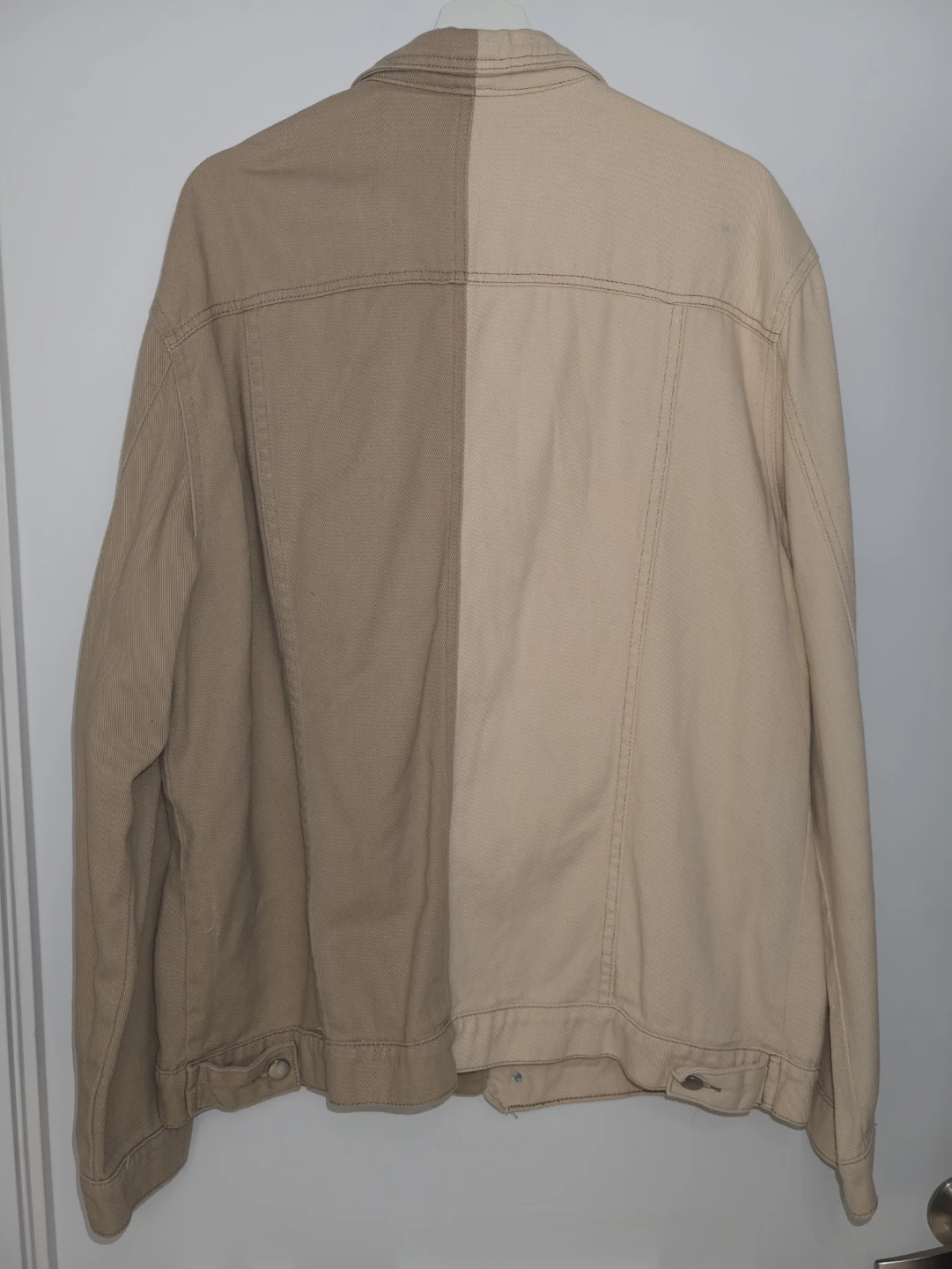 Men's two tone denim jacket - photo 2