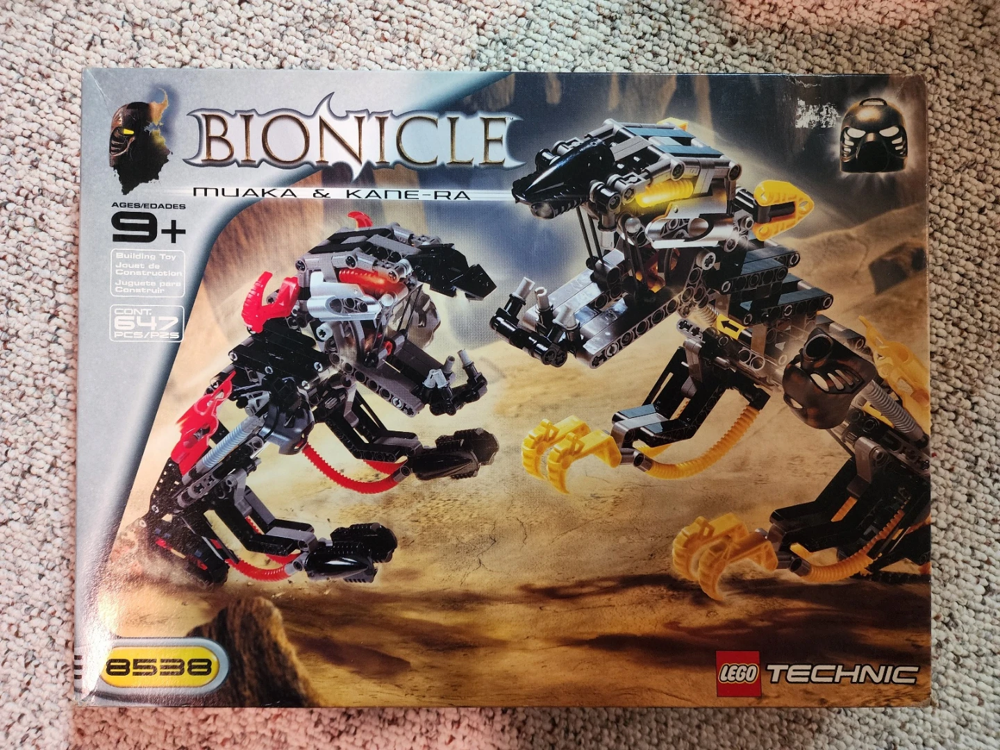 LEGO Bionicle Muaka & Kane-Ra Set 8538