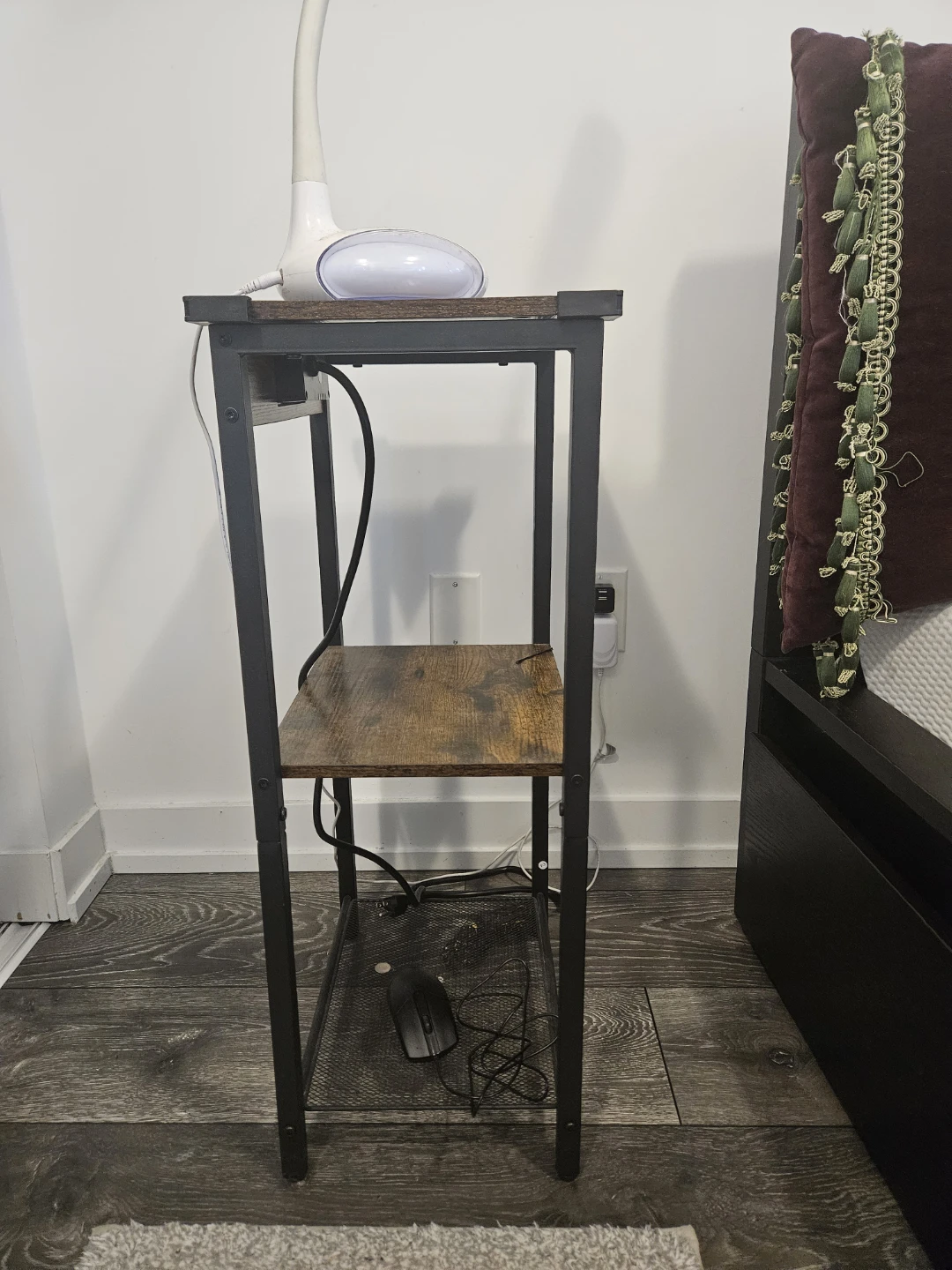 Side table with outlets - photo 2