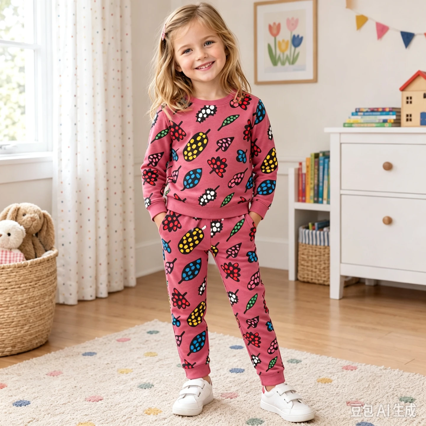 Stella McCartney Kids Leaf Print Outfit