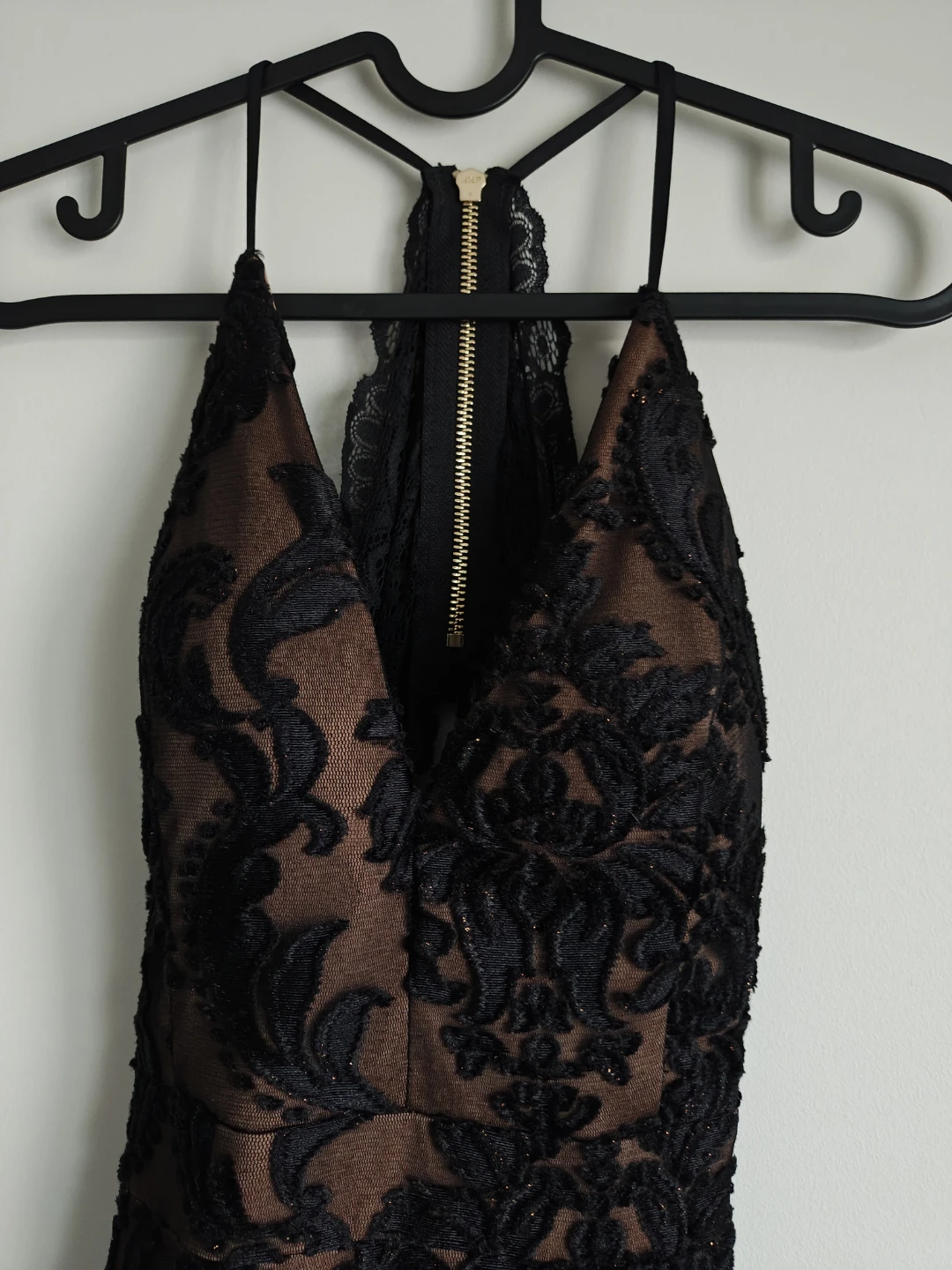 Black Lace Mini Dress - photo 3