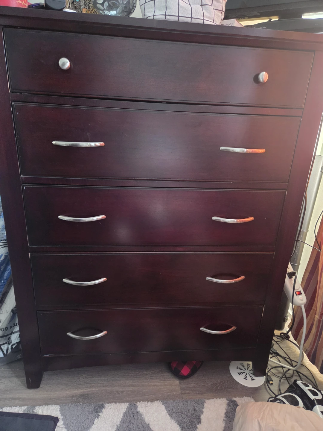 Moving Sale: Dresser and two side Tables