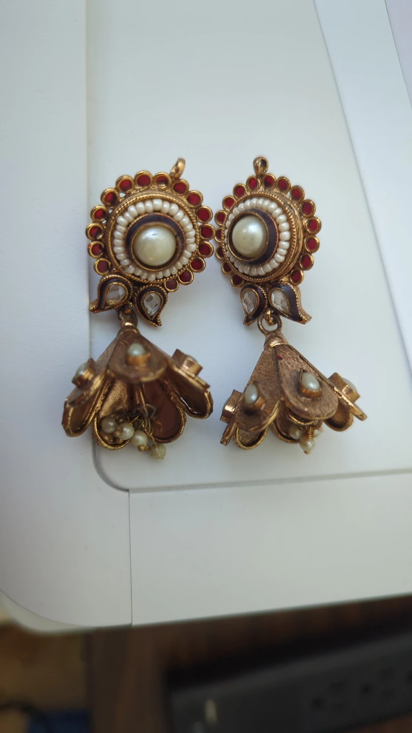 Earrings - Jhumkas - photo 3