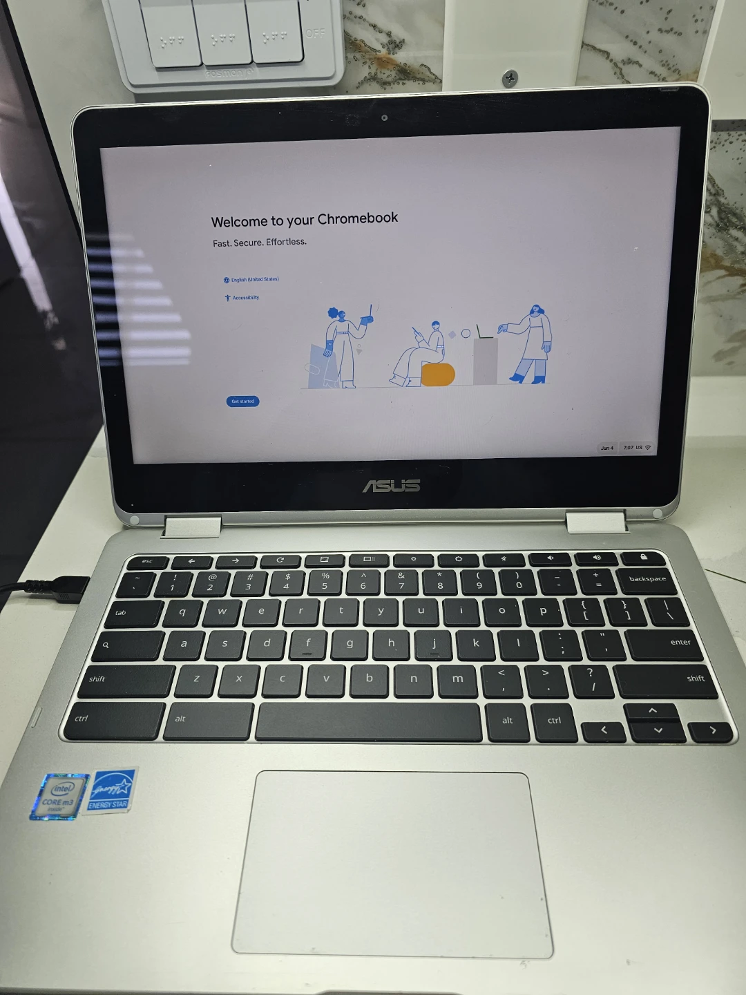 ASUS Chromebook touchscreen