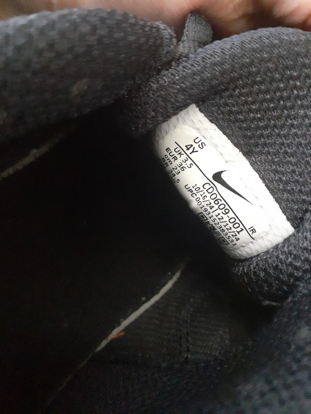 Nike Air Max Plus GS Black - photo 3