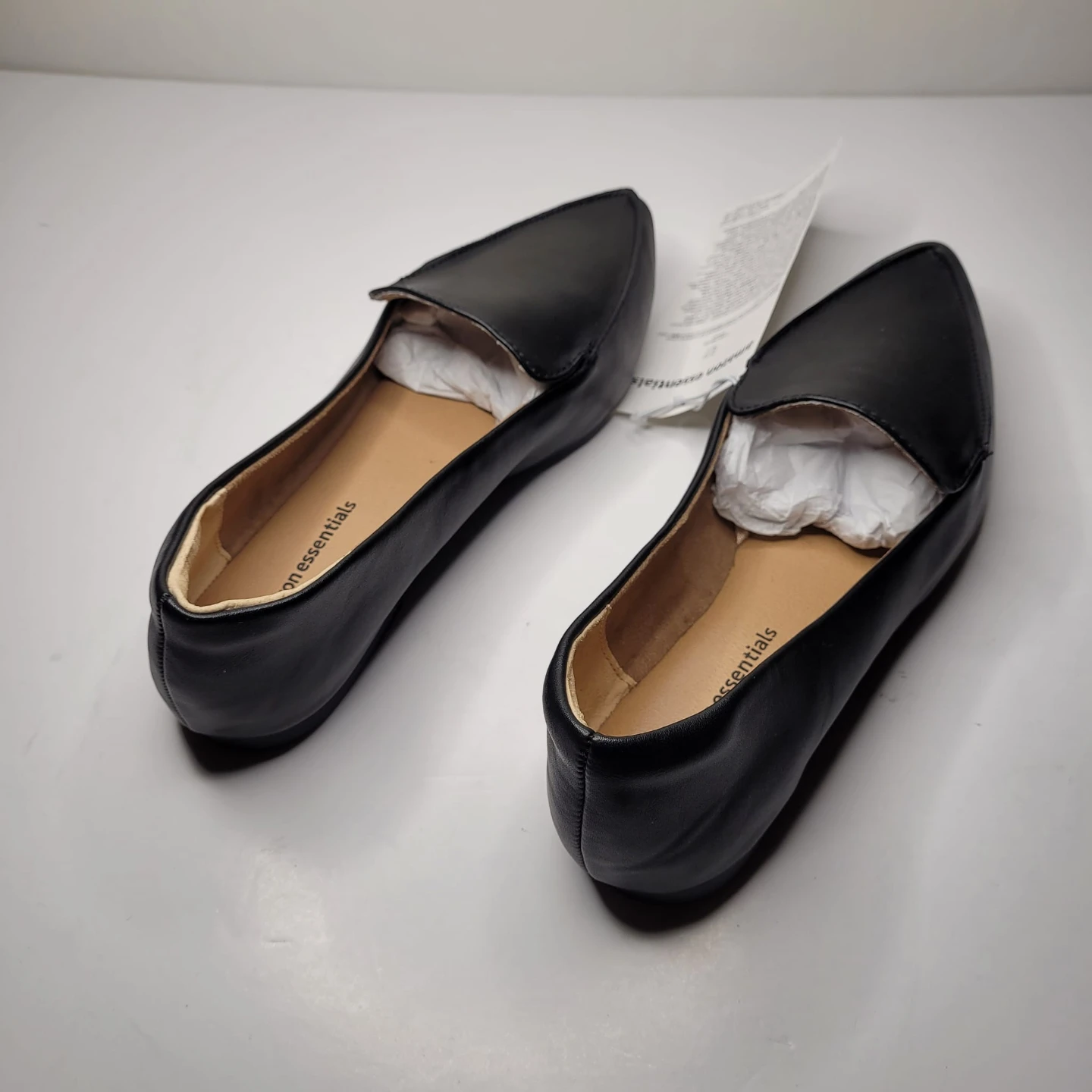 Amazon Essentials Pointed Toe Loafers - Black - photo 4