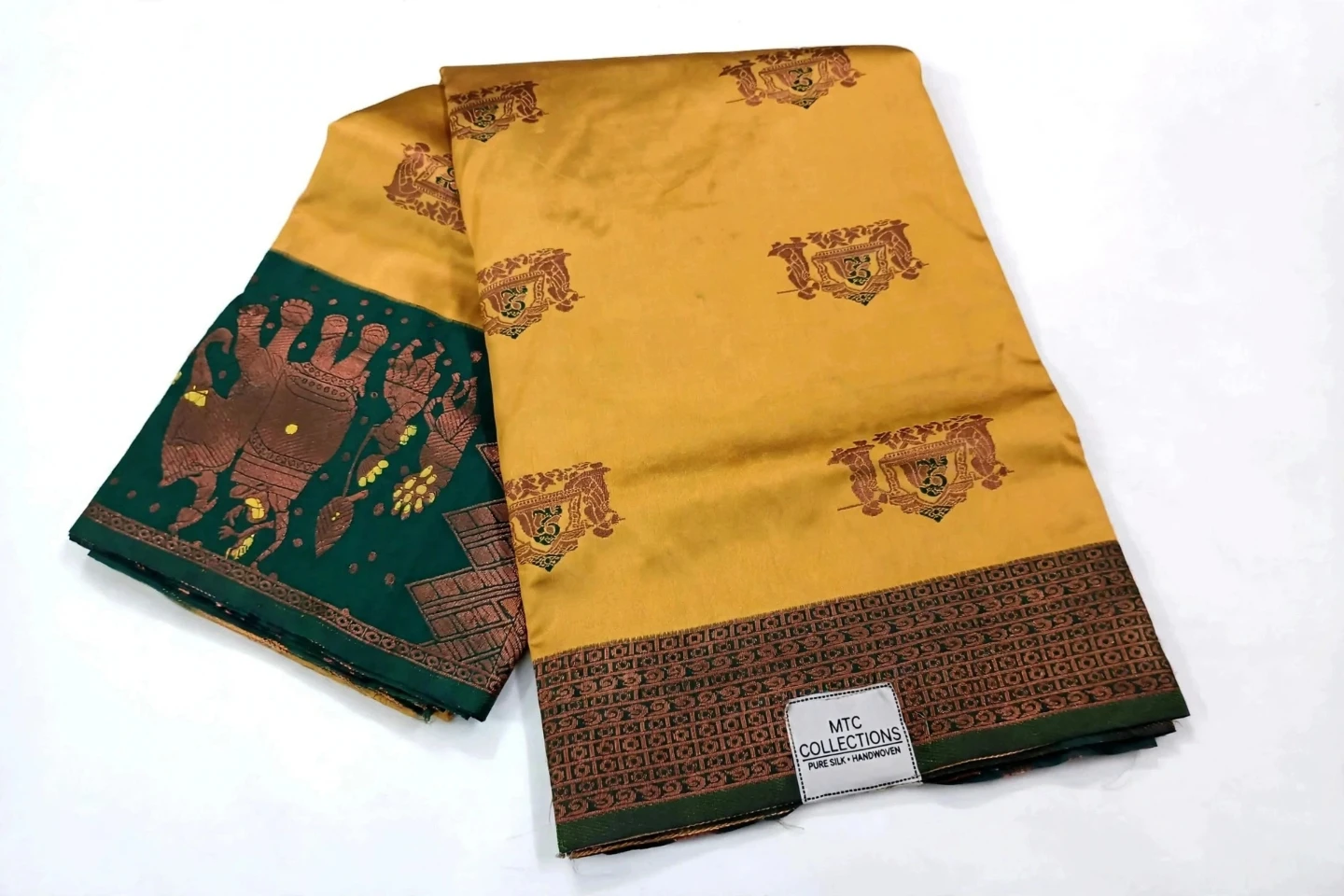 MTC Collections Litchi Silk Saree - photo 3