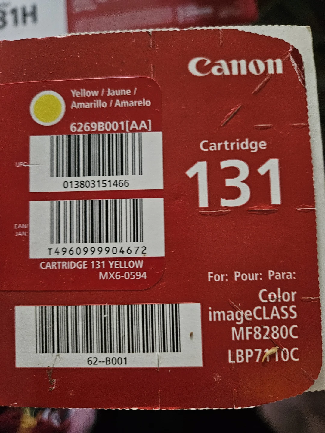 Canon 131 and 131H Toner Cartridges - photo 2