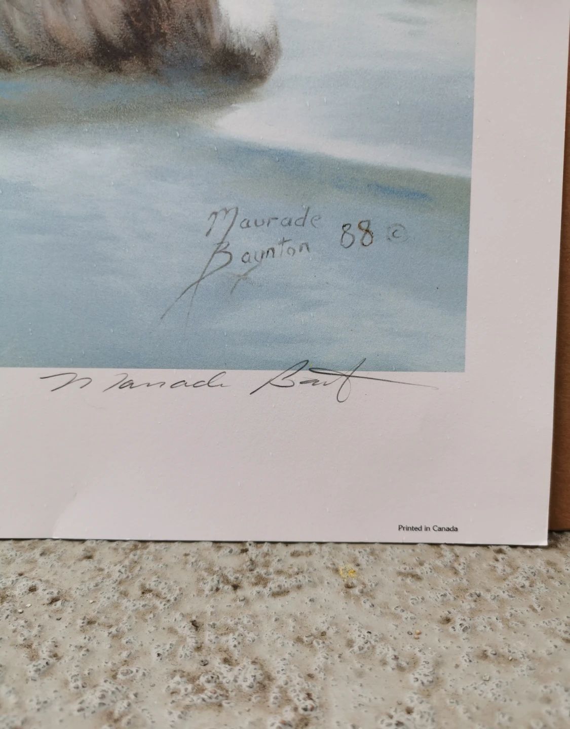 Maurade Baynton Wolves Signed Limited Edition Print 15/500 - photo 4
