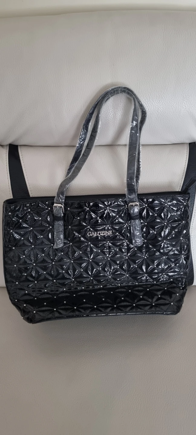 Galitzine Black Tote Bag