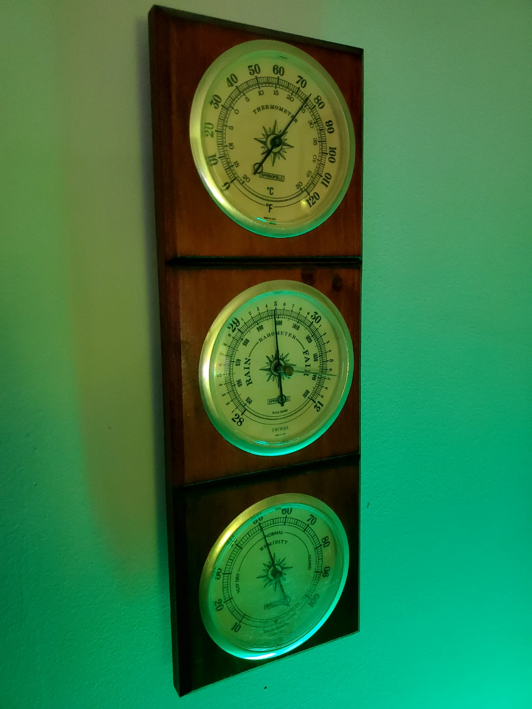 Springfield Wall-Mounted Weather Station