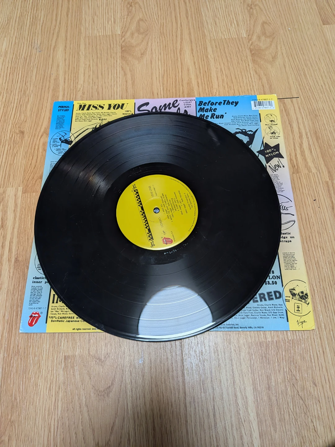 The Rolling Stones Some Girls Vinyl LP - photo 4