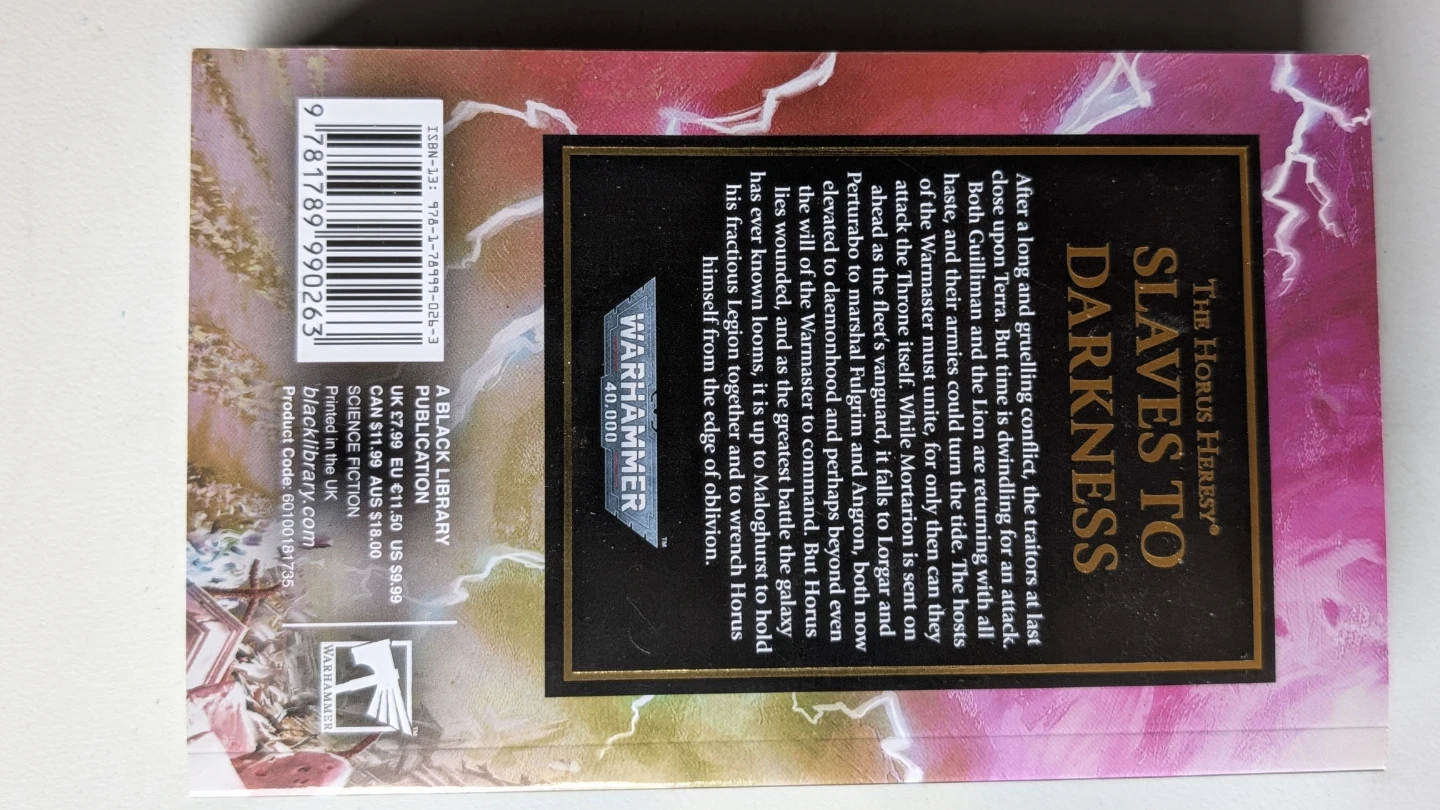 Slaves to Darkness - The Horus Heresy by John French, Book 51 - photo 3