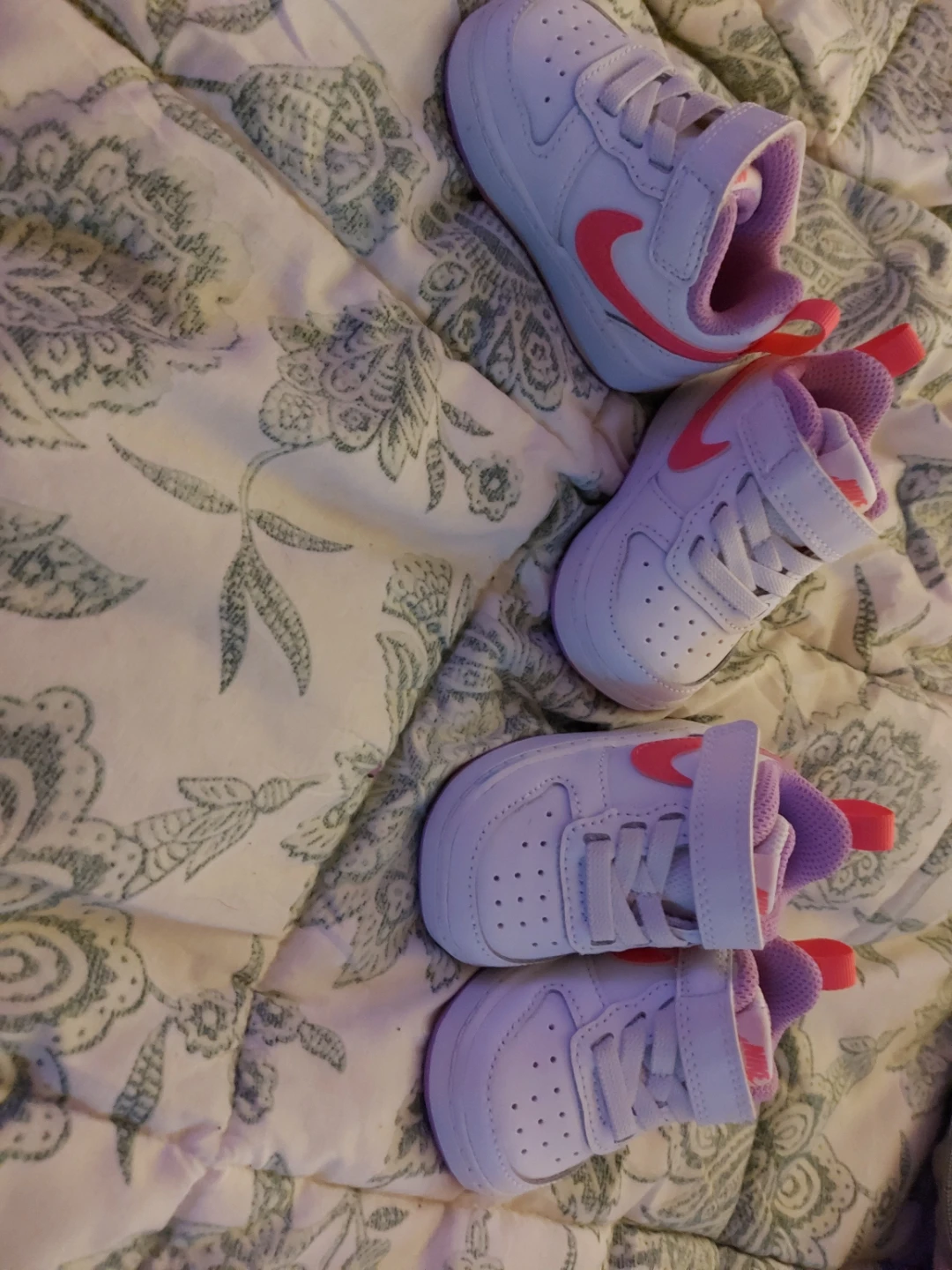 Nike Air Force 1 Baby Shoes White Pink