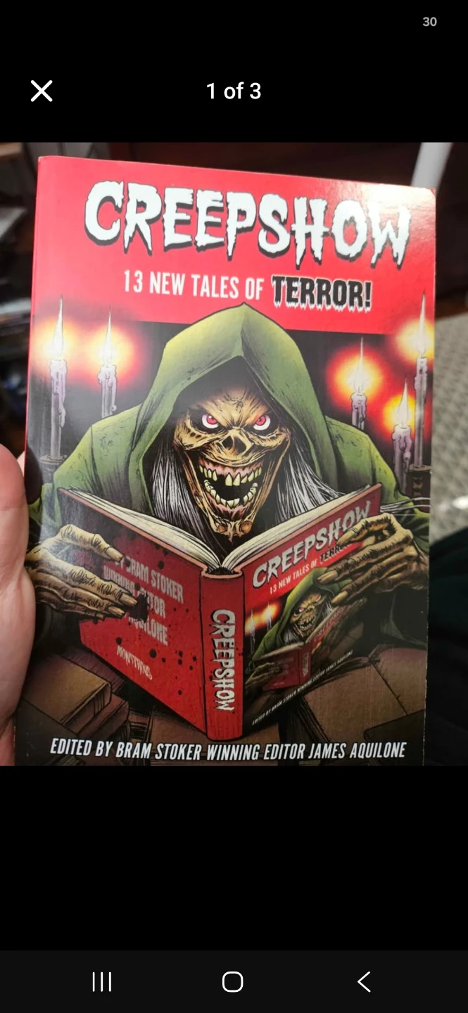 Creepshow 13 New Tales of Terror Anthology Book