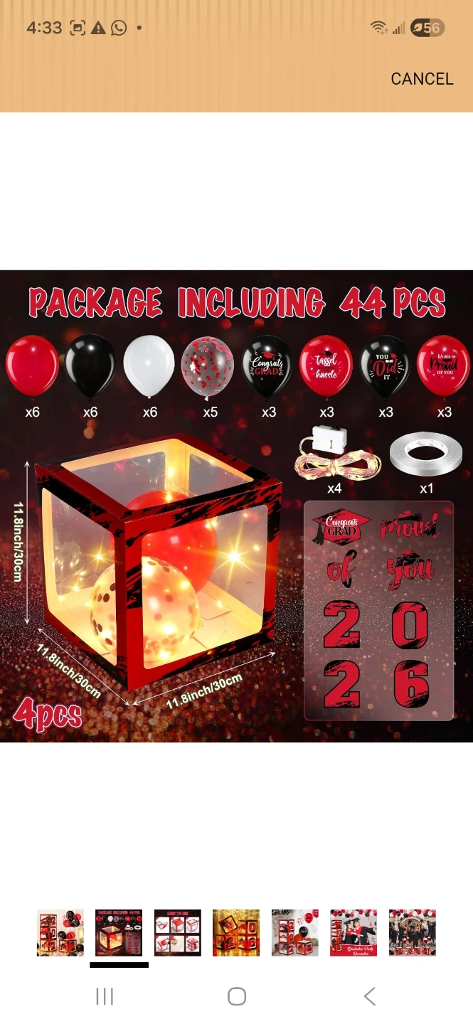 Graduation Party Balloon Decoration Set - photo 2