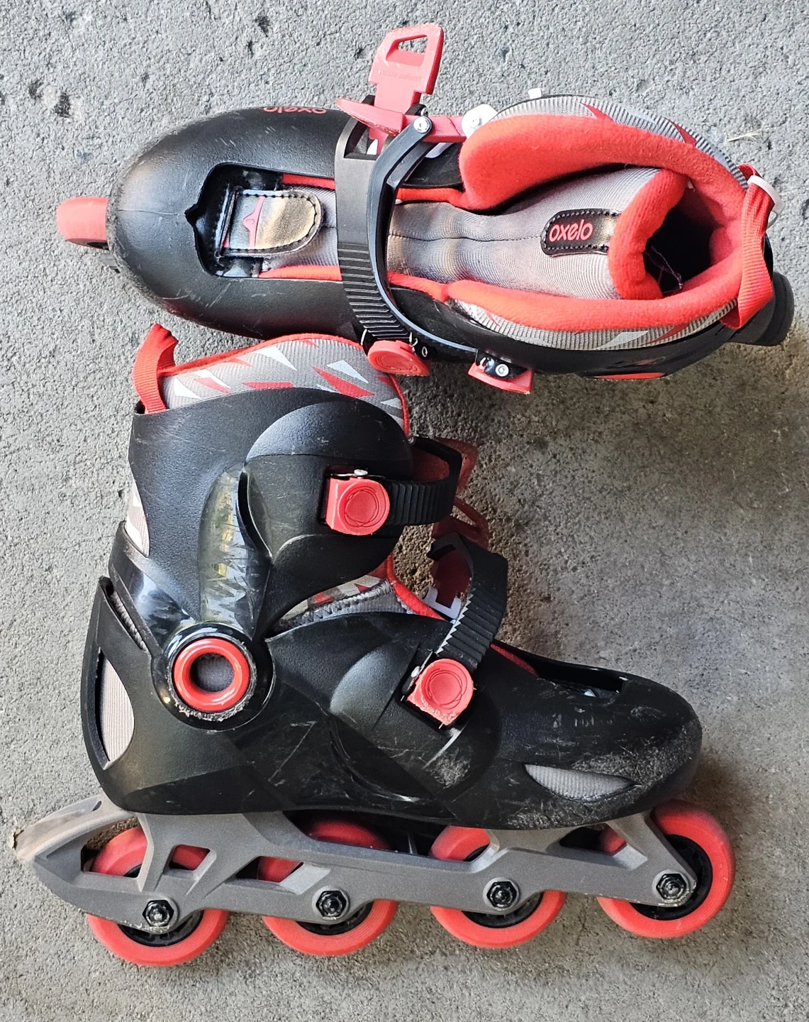 Oxelo Inline Skates Size 34-36 - photo 4