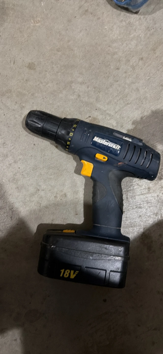 Mastercraft 18V Cordless Drill