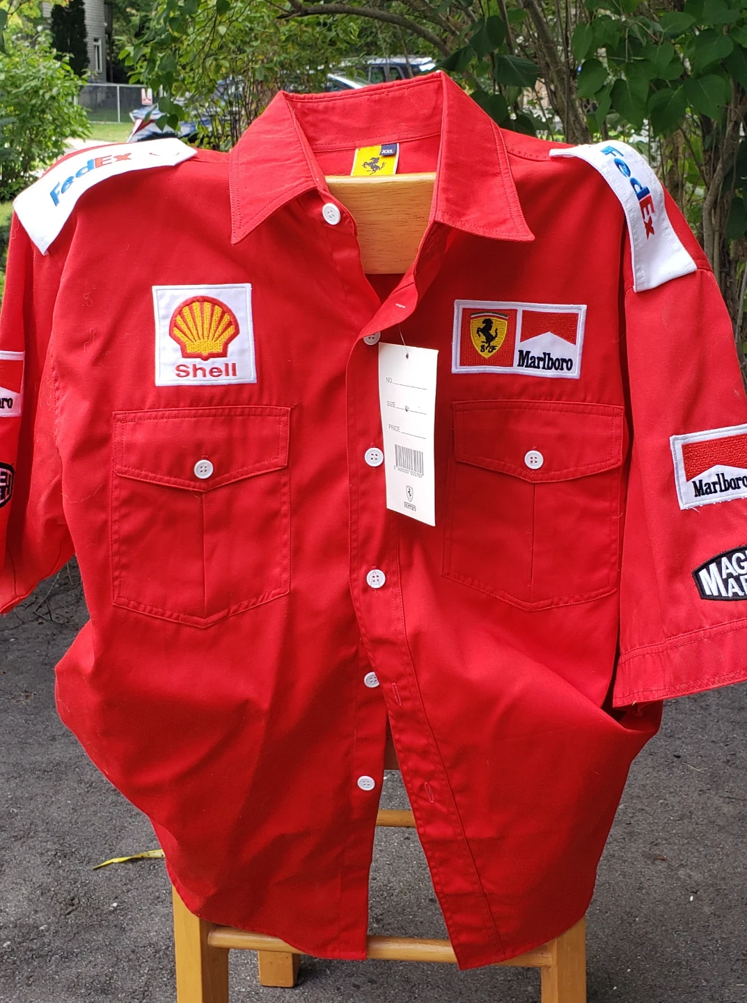Vintage Ferrari Formula 1 Team Shirt XXL