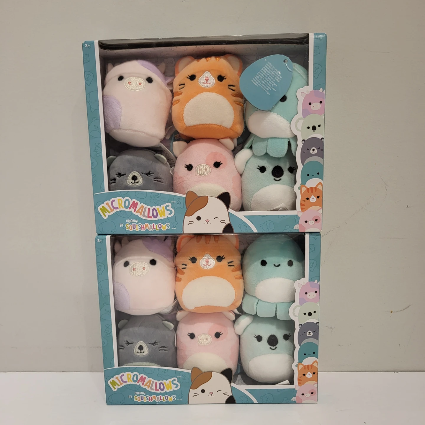 Micromallows Squishmallows Plush Toy Set