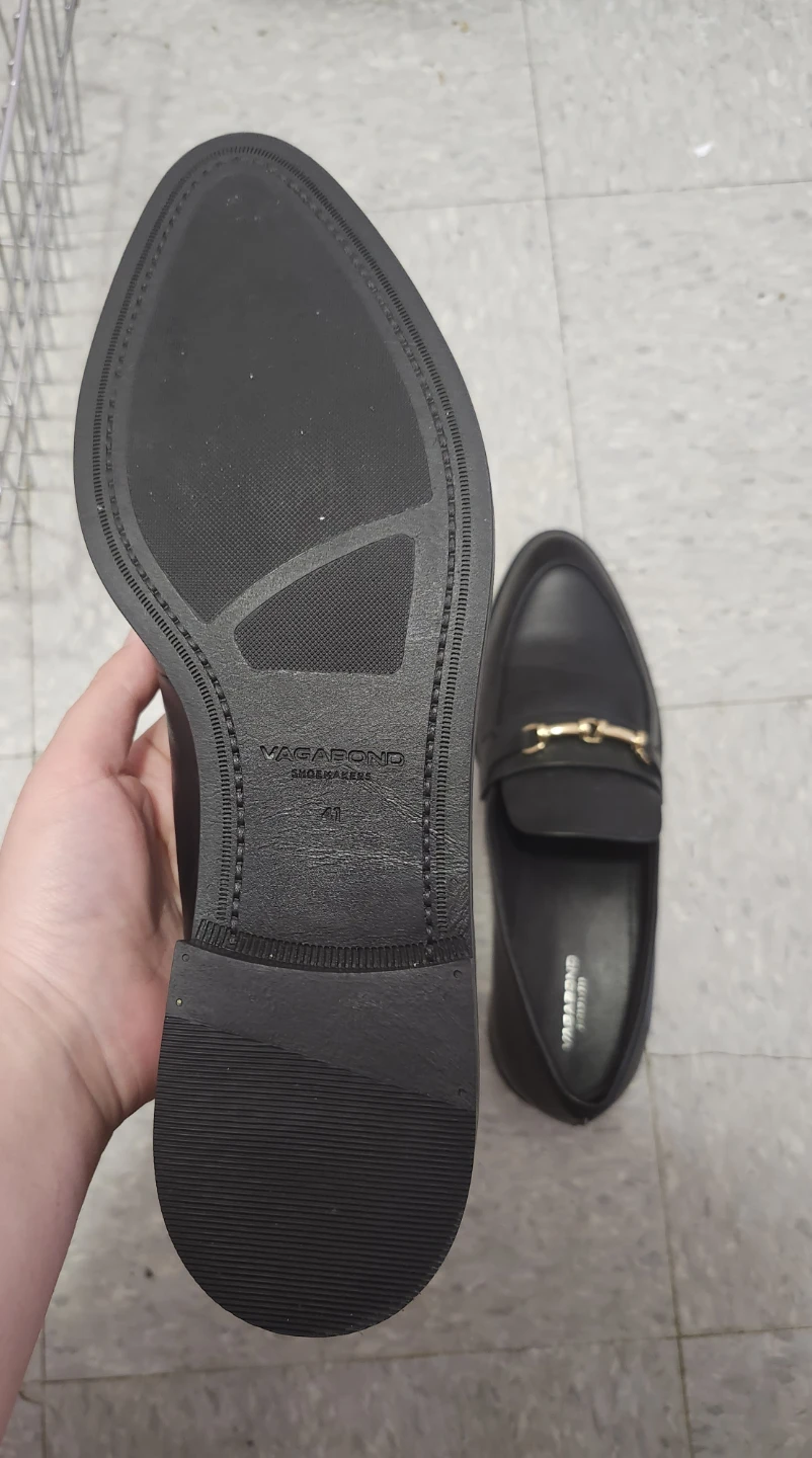 🏈Vagabond Shoemakers Black Loafers Size 41 - photo 2